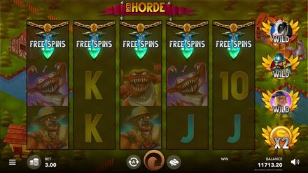 7 different free spins