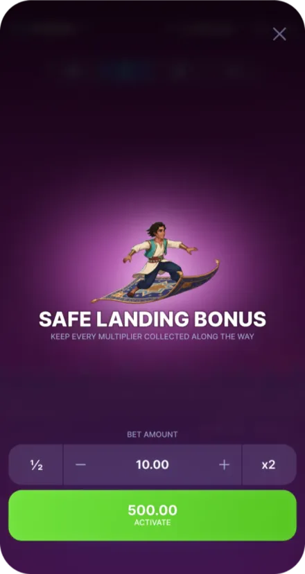Safe Landing Mode / Bonus Buy