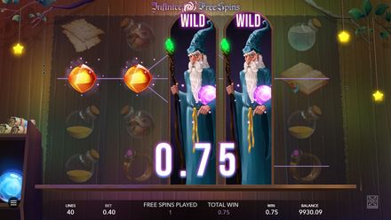 Infinite Free Spins feature
