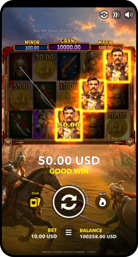 Pays on any payline