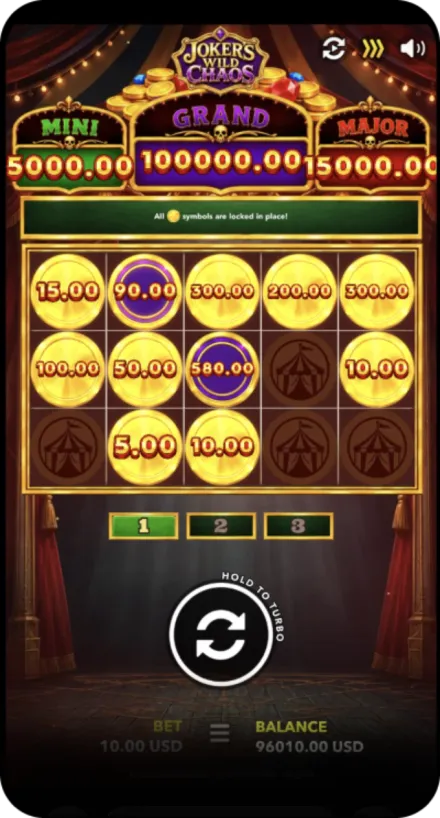 Hold and Win Bonus