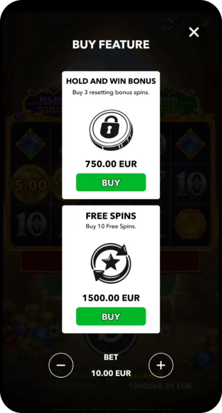 Buy Feature
