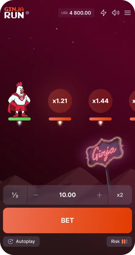Step-by-Step Crash Game