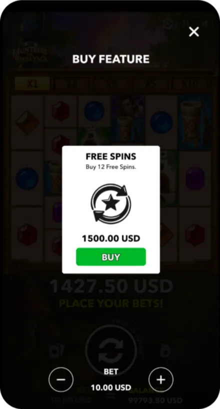 Buy Feature