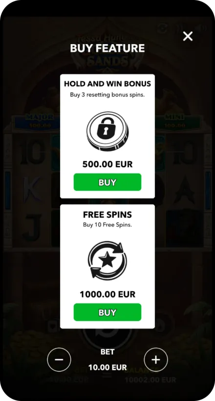 Buy Feature
