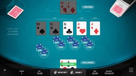 Classic Casino Hold'em card game