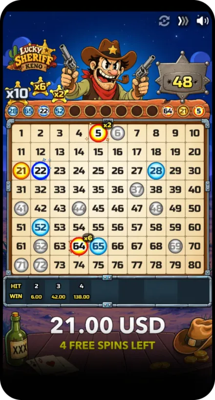 Lucky Number feature