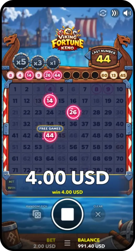 Free Games feature