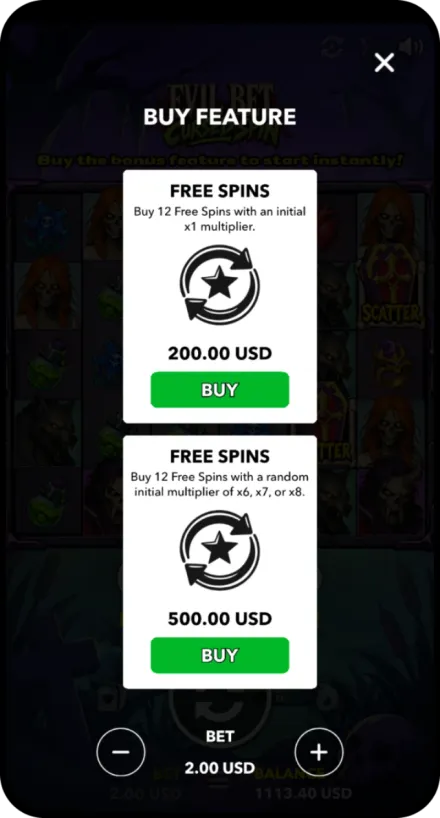 Buy Feature