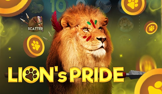 LION'S PRIDE, video slot game from Mascot Gaming